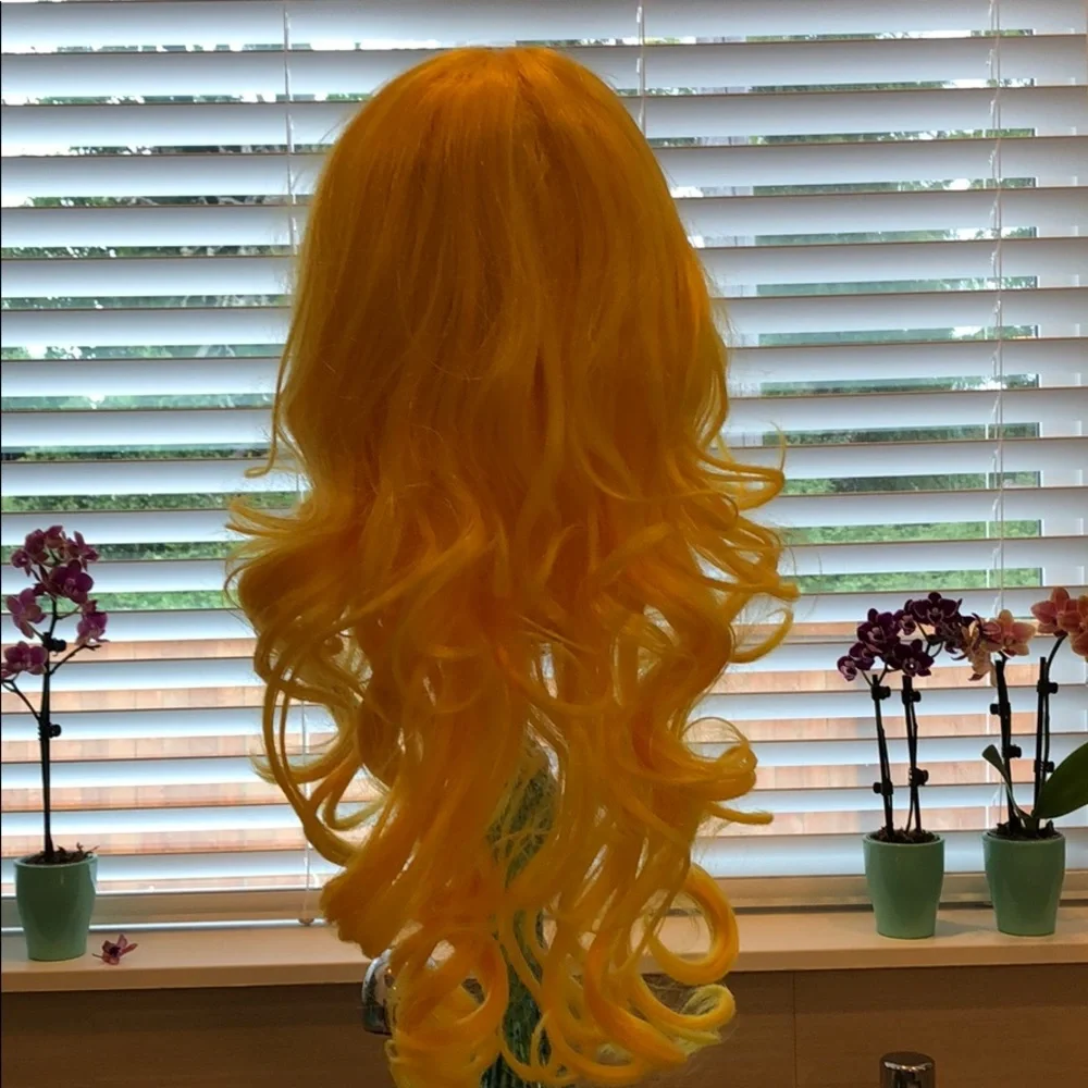Yellow Comic Book Costume Wig